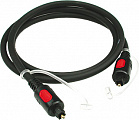 Klotz FOHTT01 цифровой оптический кабель Toslink™, длина 1 м, диаметр 6 мм, цвет черный.