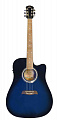 Oscar Schmidt OD45CEBLBPak  электроакустическая гитара, цвет синий бёрст