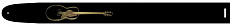 Perri's P25E-167 ремень для гитары, рисунок золотая акустическая гитара