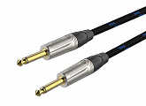 Roxtone TGJJ300-15/1 кабель инструментальный, черно-синий, 1 метр