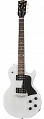 Gibson Les Paul Special Tribute Humbucker Worn White Satin электрогитара, цвет белый, в комплекте чехол