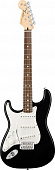 Fender Standard Stratocaster LH RW Black Tint электрогитара леворукая