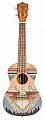 Bamboo BU-21 Patagonia  Culture Line укулеле сопрано с чехлом, рисунок Патагония