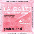 GalliStrings LG50 Classical Strings La Galli Clear Nylon & Silverplated Normal Tension струны для классической гитары среднего натяжения, .029-.044