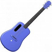 Lava ME 3 36' Blue  электроакустическая гитара со звукоснимателем и встроенными эффектами, цвет синий, с чехлом