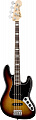 Fender American Deluxe Jazz Bass RW 3-Color Sunburst бас-гитара с кейсом