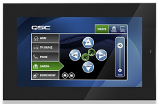 QSC TSC-80W-G2-BK Q-Sys 8.0” PoE сенсорный контроллер для настенной установки