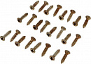 Fender RDWRN PKGRD/CNTRL Plate Screws (24) набор винтов (24 шт.) для крепления пикгарда и панели переключателей, покрытие никель