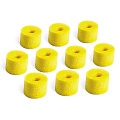 Shure EAYLF1-10 поролоновые втулки для наушников серий SE, SCL3-4-5, E1-3-4-5, желтые, 5 пар