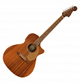 Fender Newporter Player All-Mahogany  гитара электроакустическая, цвет натуральный