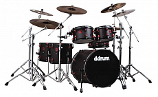 Ddrum Hybrid 6 BLK Red барабанная установка