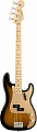 Fender American Original '50s Precision Bass®, Maple Fingerboard, 2-Color Sunburst бас-гитара с кейсом, цвет 2х цветный санберст