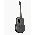 Lava ME 3 38 Space Gray  трансакустическая гитара с чехлом, 38", цвет серый