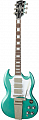 Gibson Custom Shop Kirk Douglas Signature SG Inverness Green элекрогитара, цвет морской волны, в комплекте кейс