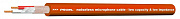 Proel HPC210 RD микрофонный балансный кабель с пониженным уровнем шума, 24AWG=30х0.10 мм (0.22 кв. мм), красный, в бухте 100м