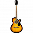 Fender FA-135CE Concert Sunburst  гитара электроакустическая, цвет санберст