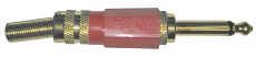 Proel S270 кабельный разъем Jack 6.3 мм моно, пластиковый разъём