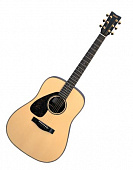 Yamaha DW-15 акустическая гитара, цвет Natural, верхняя дека - цельная ель, корпус - палисандр массив, гриф - нат