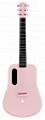 Lava ME 2 FreeBoost Pink электроакустическая гитара со звукоснимателем и встроенными эффектами, цвет розовый