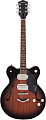 Gretsch G2622-P90 Streamliner Double-Cut P90 Havana Burst полуакустическая гитара, цвет коричневый