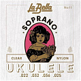 La Bella Ukulele 11 струны для укулеле сопрано