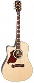 Gibson 2018 Songwriter Studio Left Handed Antique Natural гитара электроакустическая, левосторонняя, в комплекте кейс