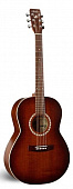 A&L 32945 + Case акустическая гитара, цвет античный санбёрст, с кейсом