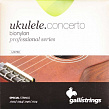 GalliStrings UX720 Ukulele BioNylon Concerto струны для укулеле