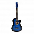 Stairtone A-38C BL гитара акустическая, цвет синий