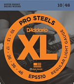 D'Addario EPS510 Prosteels Regular Light 10-46 струны для электрогитары