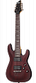 Schecter Omen-7 WSN  гитара электрическая, 7 струн, цвет матовый ореховый