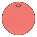Remo BE-0314-CT-RD Emperor® Colortone™ Red Drumhead, 14' цветной двухслойный прозрачный пластик, красный
