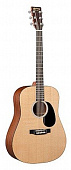 Martin DRS2  электроакустическая гитара Dreadnought с кейсом, цвет натуральный