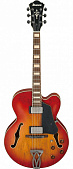 Ibanez AFV75-VAL Artcore Vintage полуакустическая гитара, цвет янтарный (матовый)