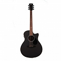 Kepma A1CE Black  электроакустическая гитара, цвет черный, в комплекте 3 метровый кабель