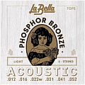La Bella 7 GPS струны для акустической гитары