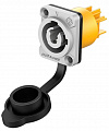 Roxtone RAC3MPO-WP Grey разъем кабельный powercon(Out), IP65, цвет серо-желтый