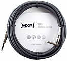 MXR DCIST20R  стерео инструментальный кабель, 6 метров, прямой и угловой джеки