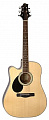 Greg Bennett GD100SCE/LH/N электроакустическая гитара с вырезом, левосторонняя, цвет натуральный