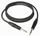 Klotz B4PP1-1000 кабель с никелированными разъёмами Stereo Jack (6,3), 10 метров, чёрный