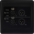 Xilica R22-WP-X панель аудио измерений с двойными 2 in/ 2o ut разъемами  Dante