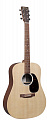 Martin D-X2E-02 Mahogany  электроакустическая гитара, дредноут, цвет натуральный