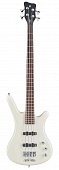 Warwick Corvette ASH Cream White Highpolish  бас-гитара Pro Series Teambuilt, цвет белый, глянц