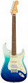 Fender Player Plus Strat HSS PF BLB электрогитара, цвет - голубой, чехол в комплекте