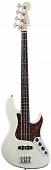Fender American Deluxe Jazz Bass RW Olympic White бас-гитара
