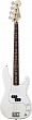Fender STANDARD P-BASS RW ARCTIC WHITE бас-гитара с чехлом, цвет белый