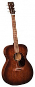 Martin 00015M Burst акустическая гитара Folk с кейсом, цвет санбёрст