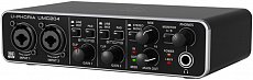 Behringer UMC204 аудио интерфейс для звукозаписи