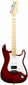 Fender Custom Deluxe Stratocaster FLM Top MN Violin Burst электрогитара