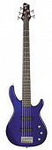 Fender SQUIER MB5 BASS CBM 5-струнная бас-гитара, цвет кобальтовая синь